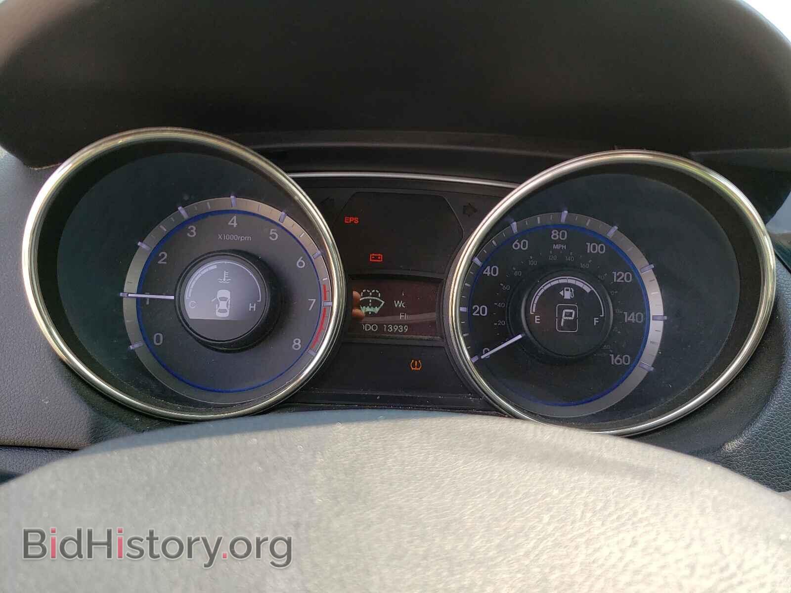 2012 HYUNDAI SONATA - VIN: 5NPEC4AC9CH427830 - Фото 8