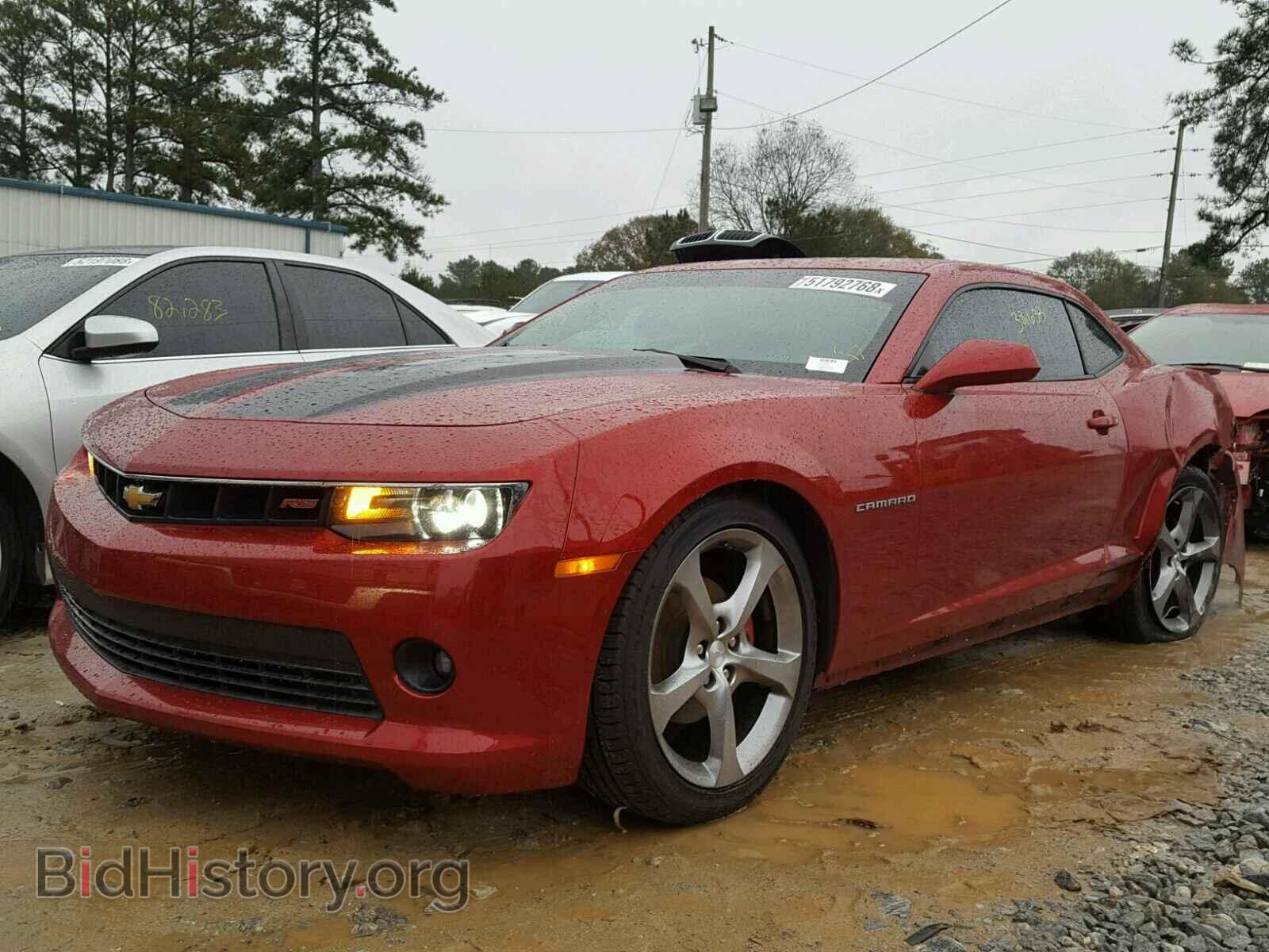 2014 CHEVROLET CAMARO - VIN: 2G1FB1E33E9141776 - Фото 2