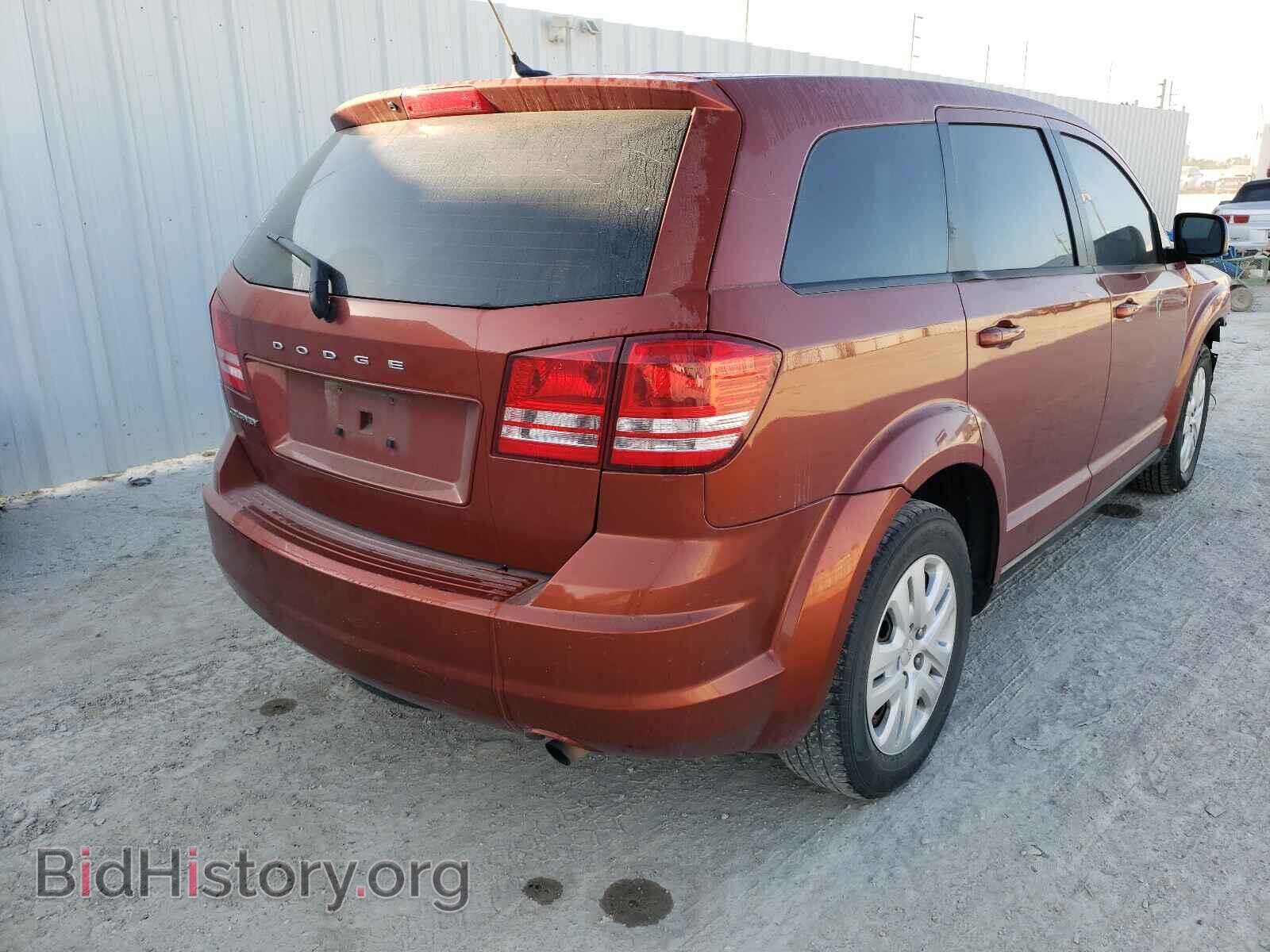 2014 DODGE JOURNEY - VIN: 3C4PDCAB0ET166288 - Фото 4
