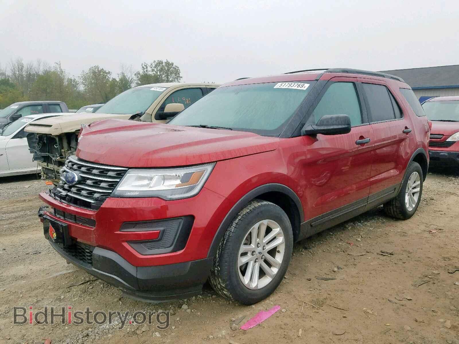 2016 FORD EXPLORER - VIN: 1FM5K7B83GGB02885 - Фото 2
