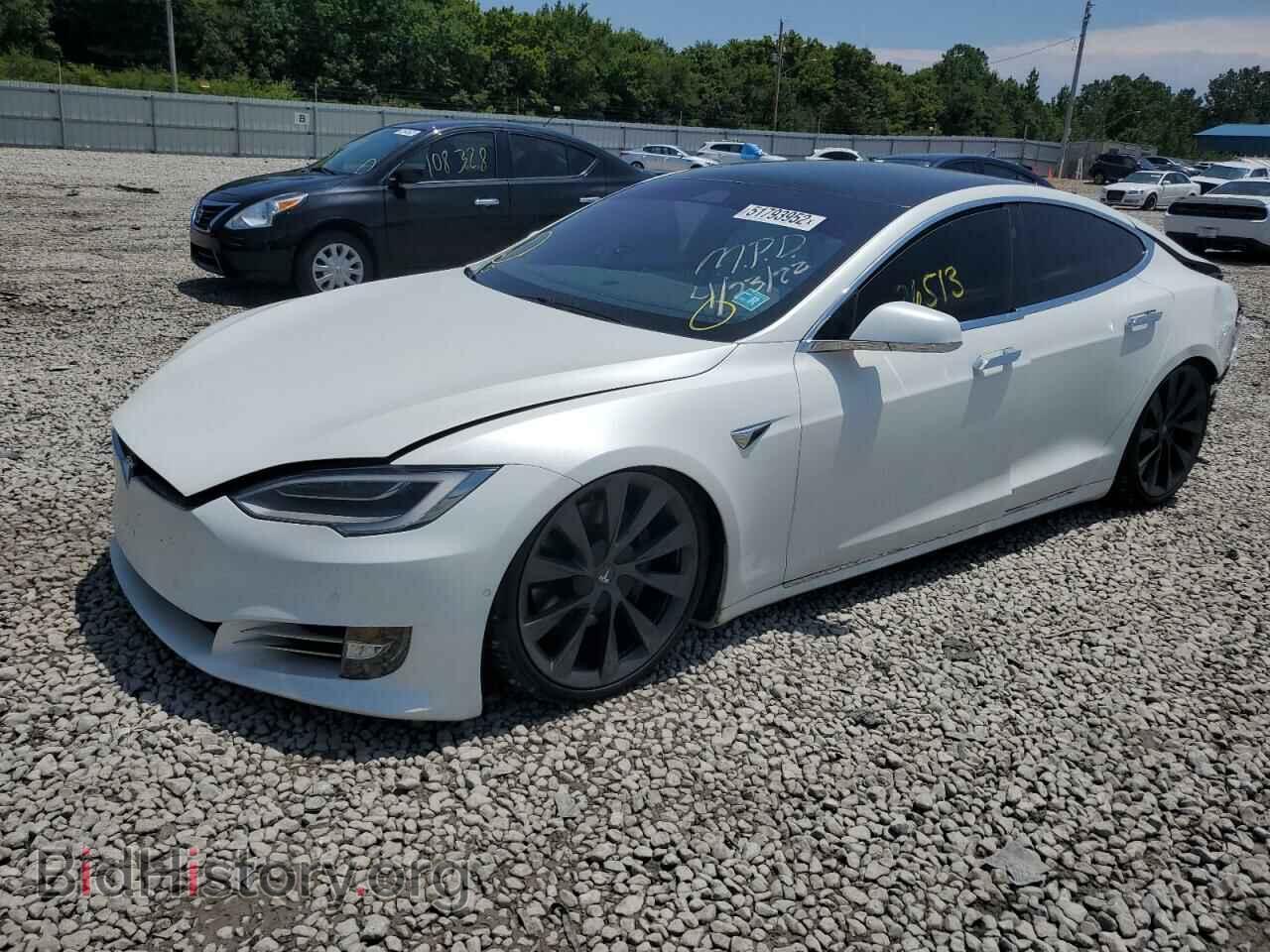 2020 TESLA MODEL S - VIN: 5YJSA1E20LF379576 - Фото 2