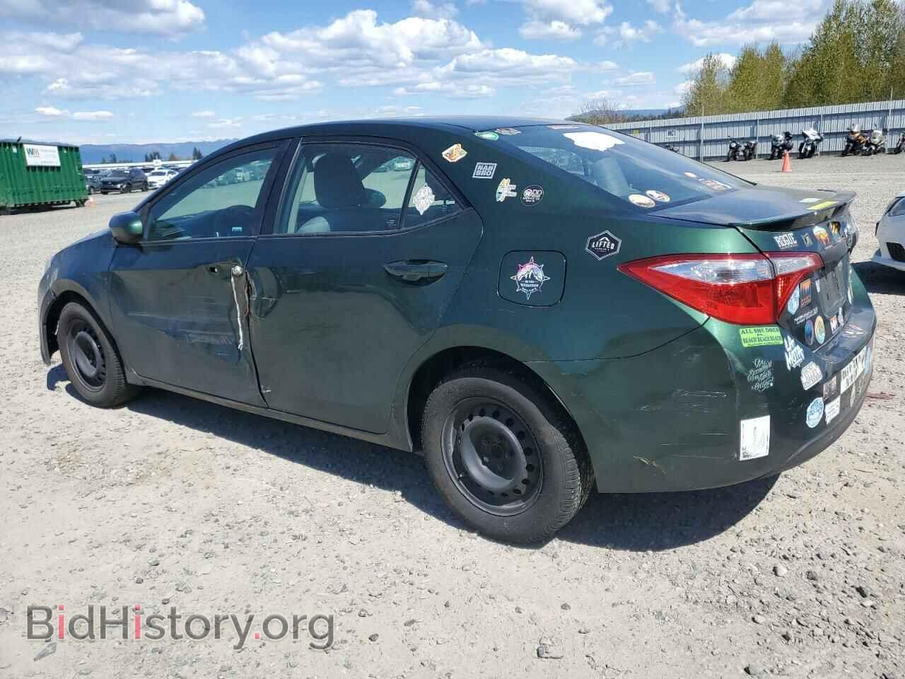 2014 TOYOTA COROLLA - VIN: 5YFBPRHE5EP100648 - Фото 2