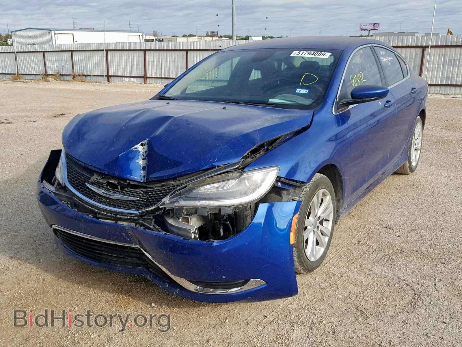 2016 CHRYSLER 200 - VIN: 1C3CCCAB1GN136029 - Фото 2