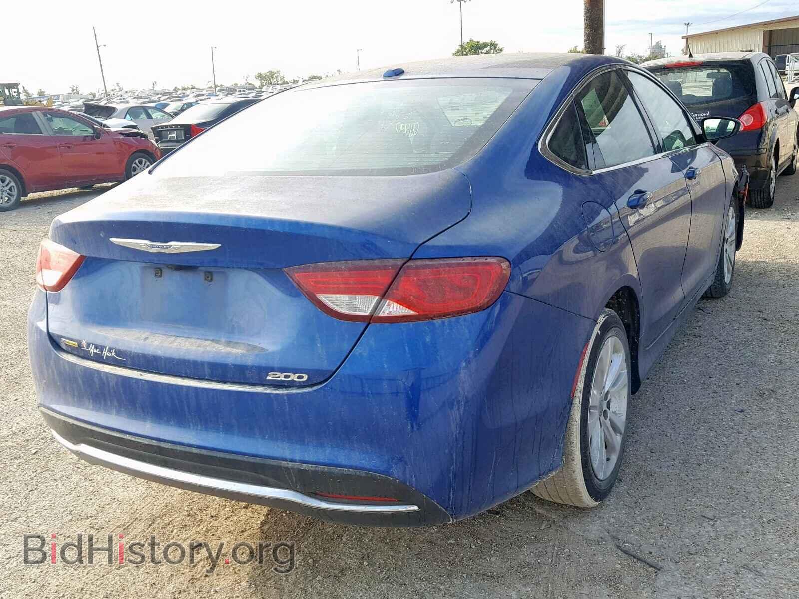 2016 CHRYSLER 200 - VIN: 1C3CCCAB1GN136029 - Фото 4