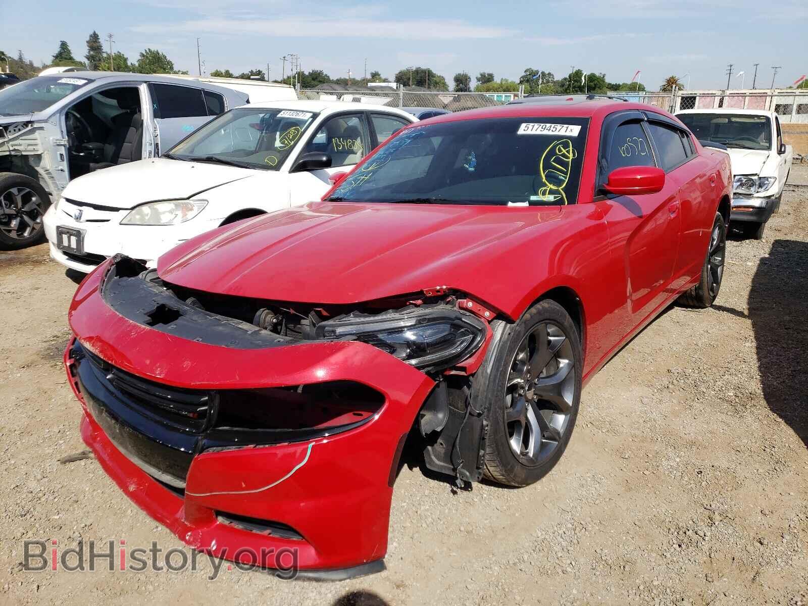 2016 DODGE CHARGER - VIN: 2C3CDXHG2GH242536 - Фото 2