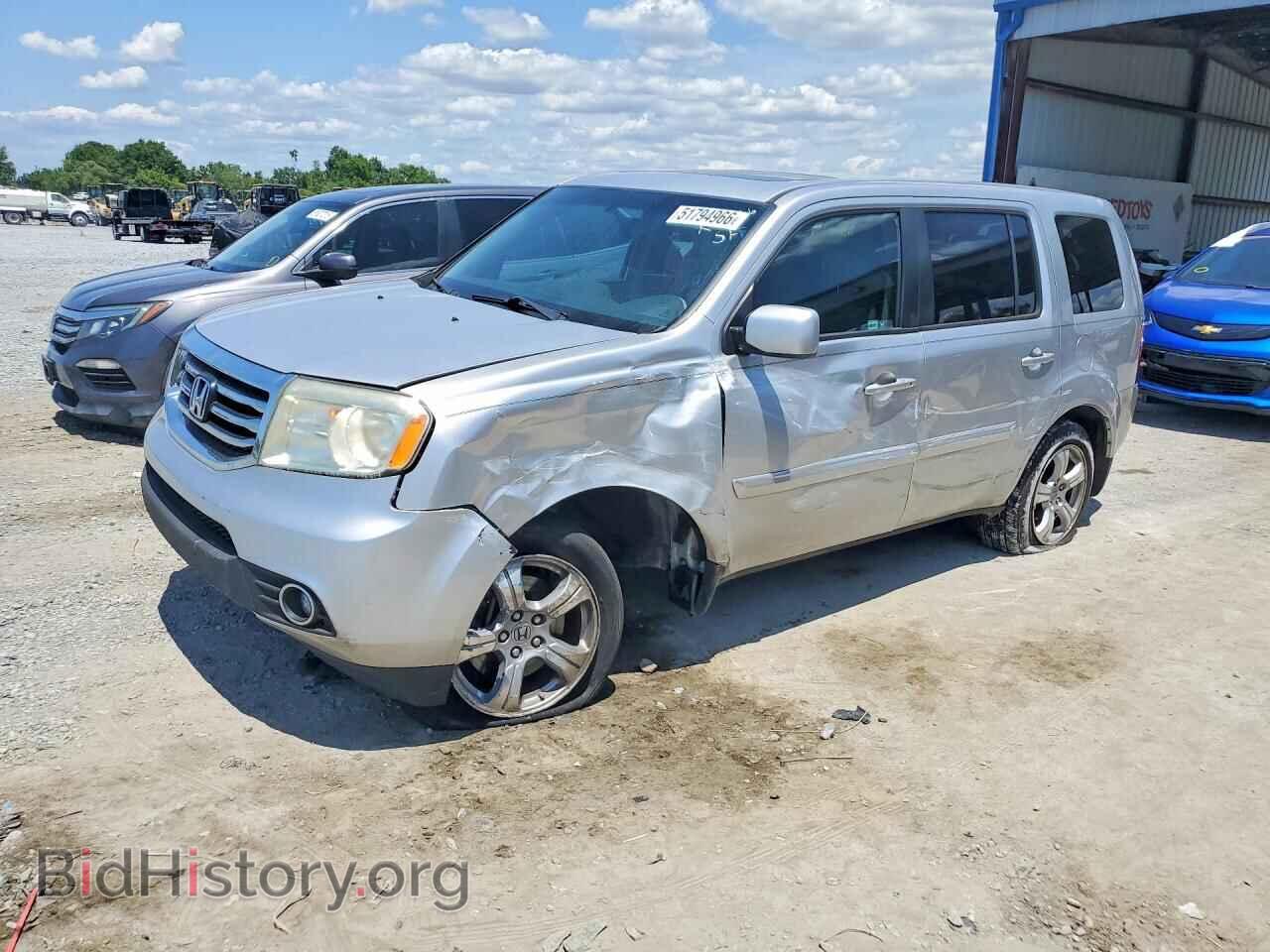 Фотография 5FNYF4H56CB062789 - HONDA PILOT 2012