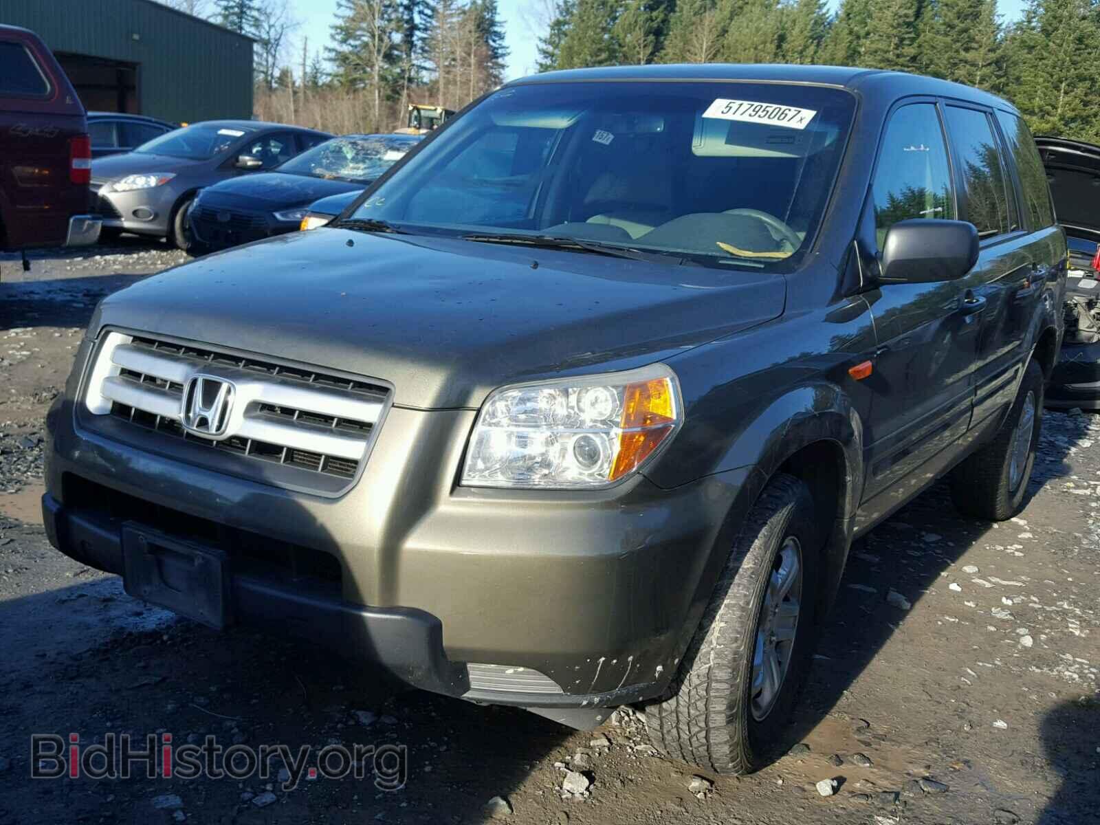 2006 HONDA PILOT - VIN: 5FNYF18146B001134 - Фото 2
