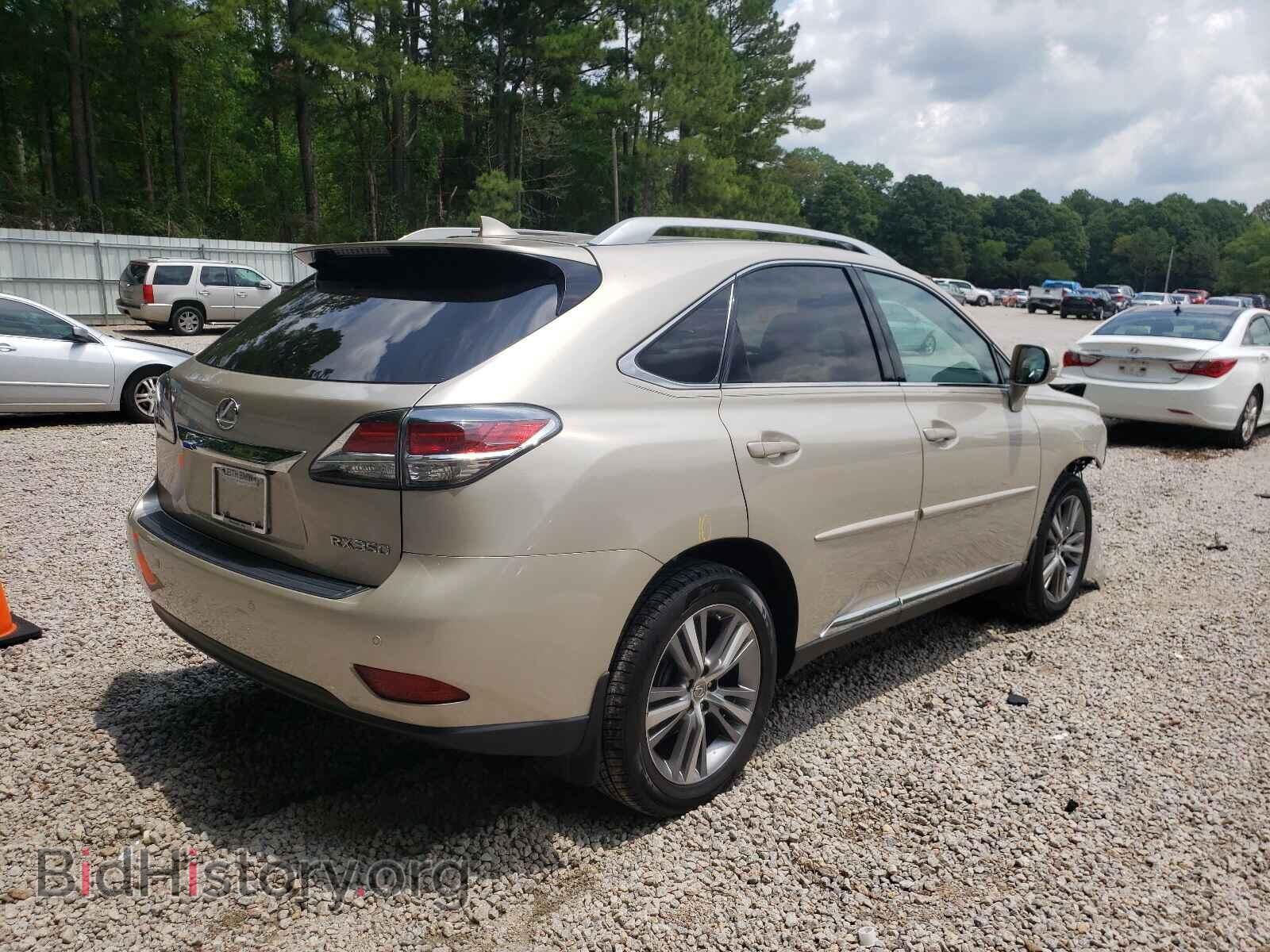 2015 LEXUS RX350 - VIN: 2T2BK1BA2FC330795 - Фото 4