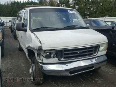 2006 Ford ECONOLINE, white — VIN 1FBNE31L36HA25345, Copart