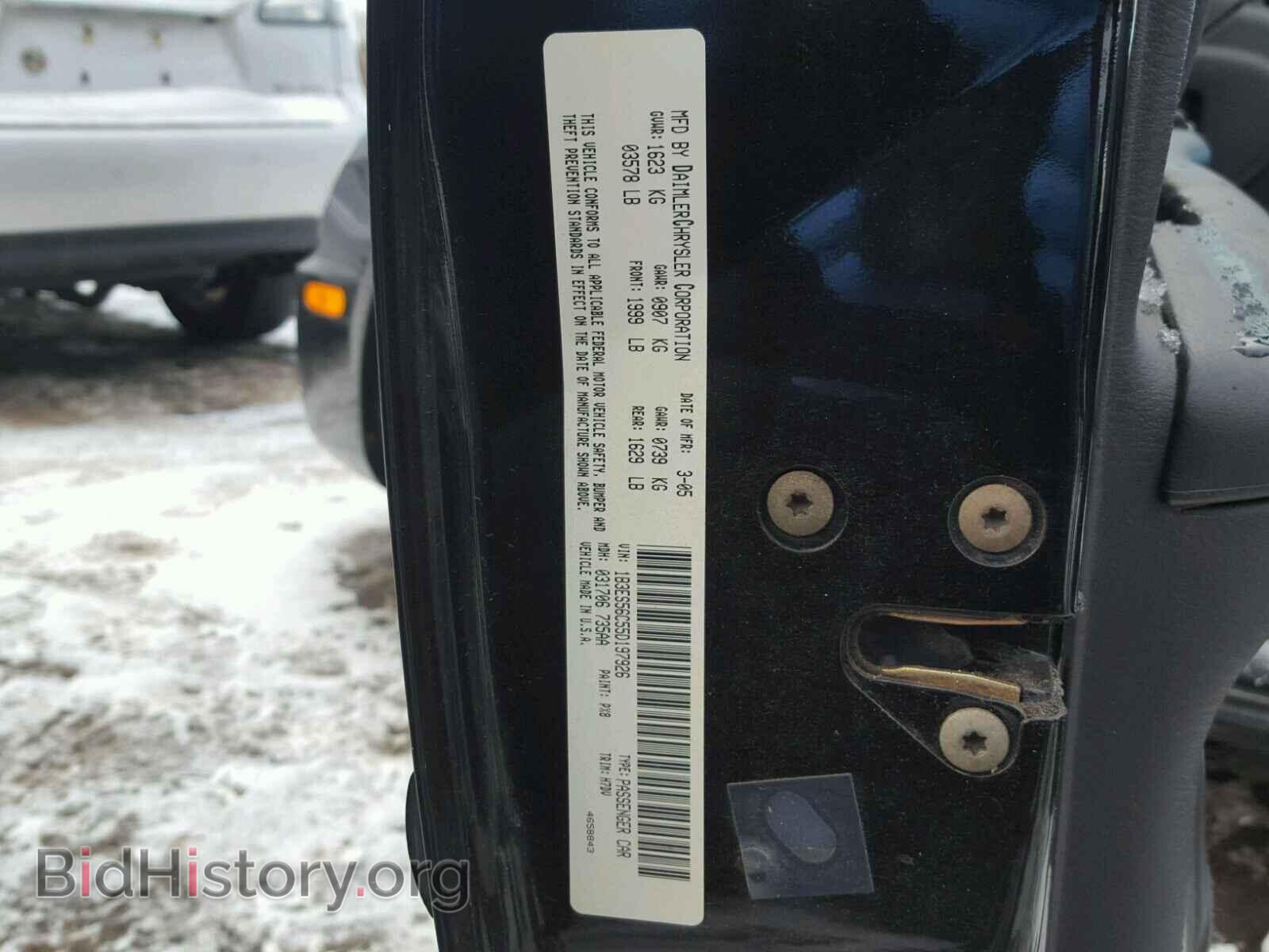 2005 DODGE NEON - VIN: 1B3ES56C55D197926 - Фото 10