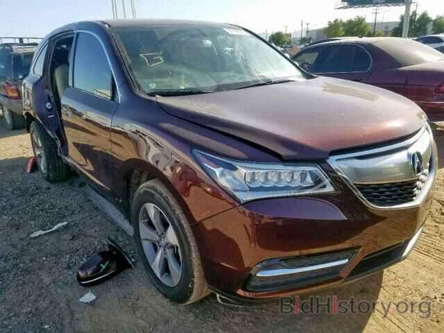 Photo 5FRYD4H21FB003356 - ACURA MDX 2015