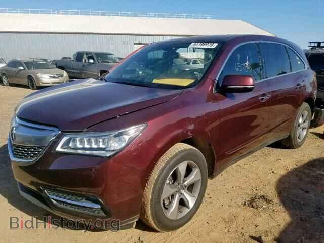 2015 ACURA MDX - VIN: 5FRYD4H21FB003356 - Фото 2