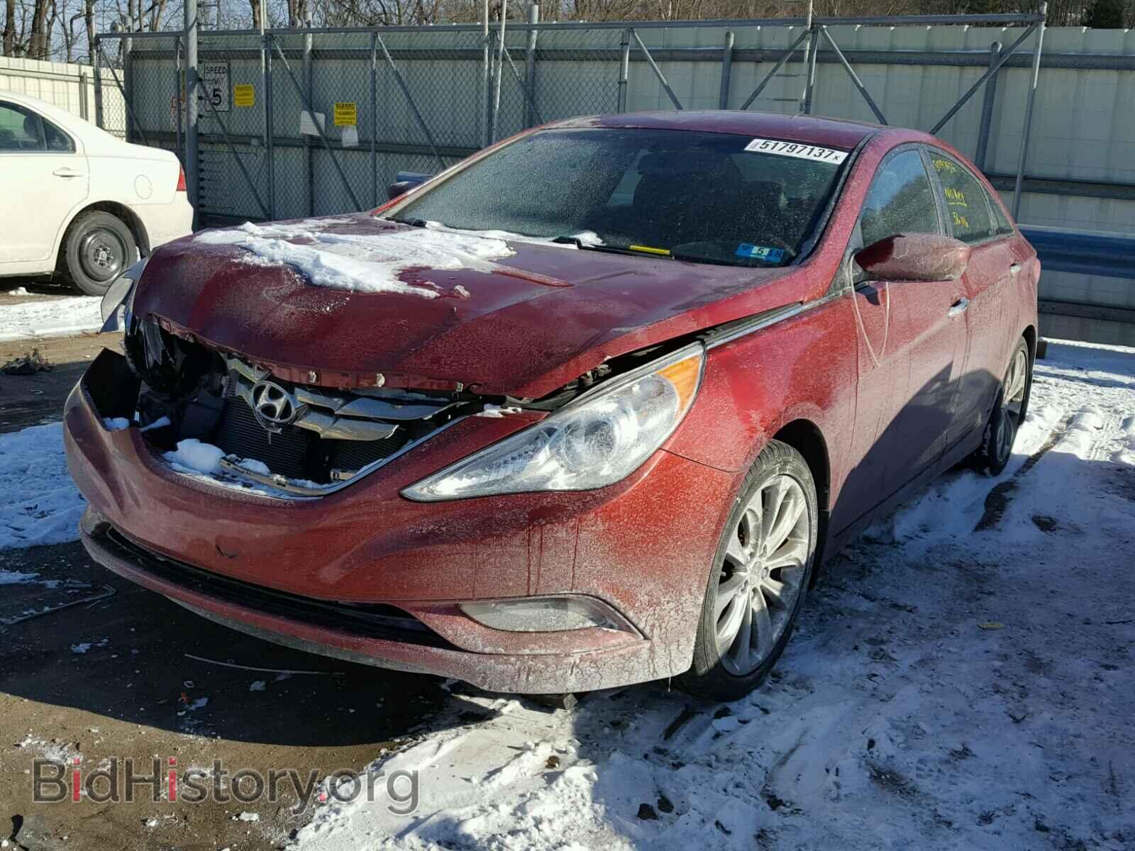 2012 HYUNDAI SONATA - VIN: 5NPEC4AC1CH393043 - Фото 2