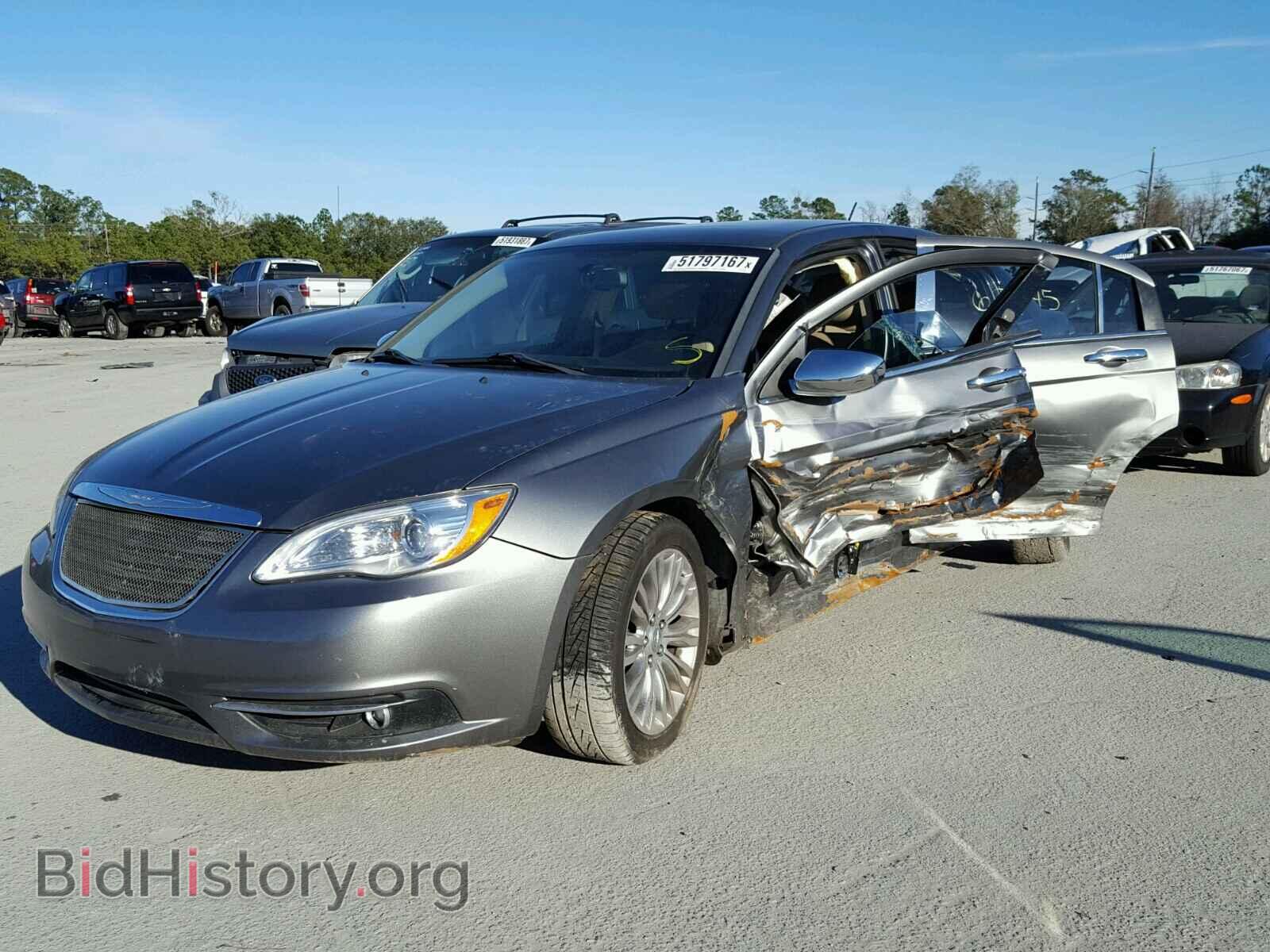 2012 CHRYSLER 200 - VIN: 1C3CCBCG7CN254146 - Фото 2