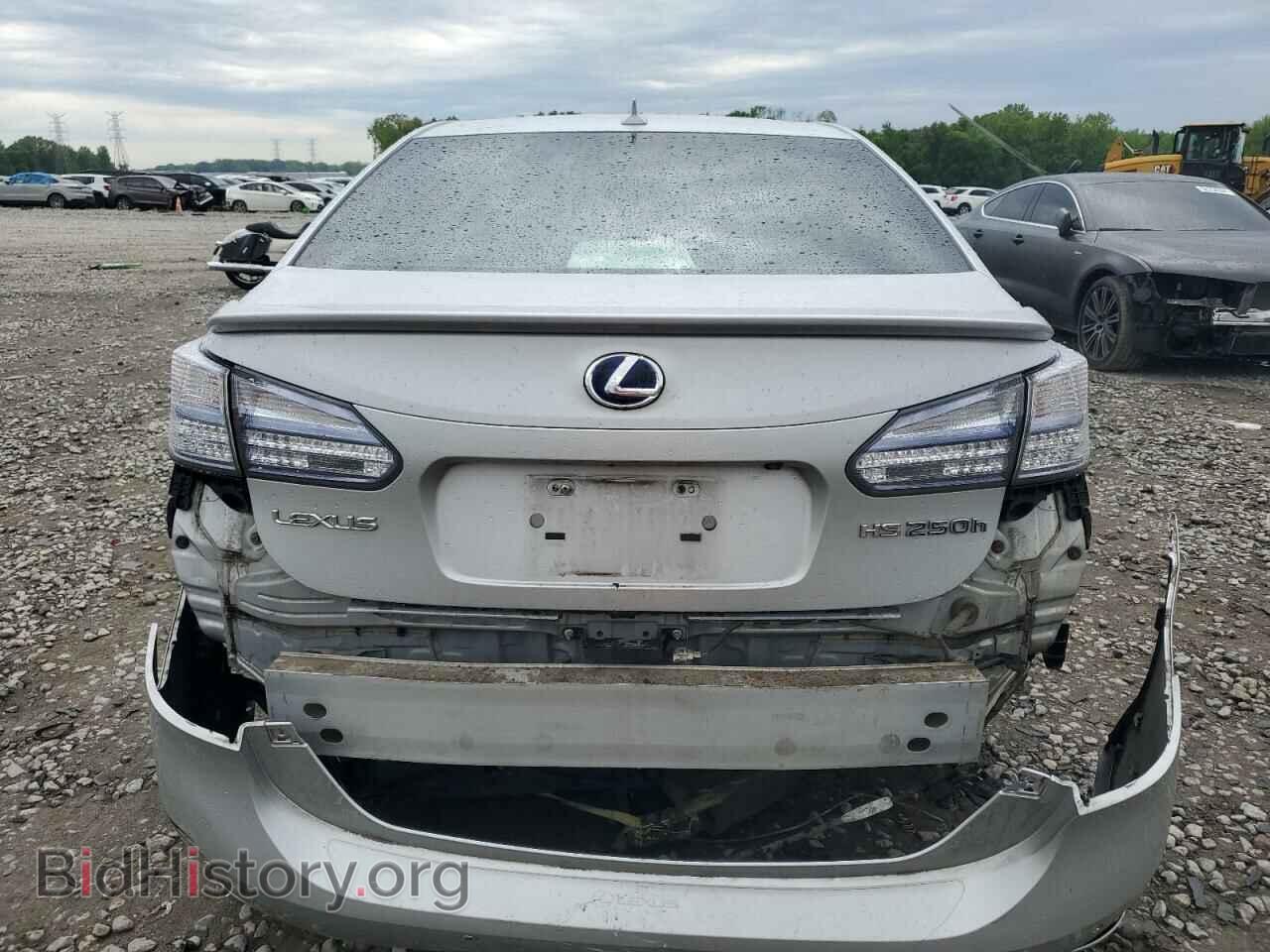 2010 LEXUS HS - VIN: JTHBB1BA9A2008987 - Фото 6