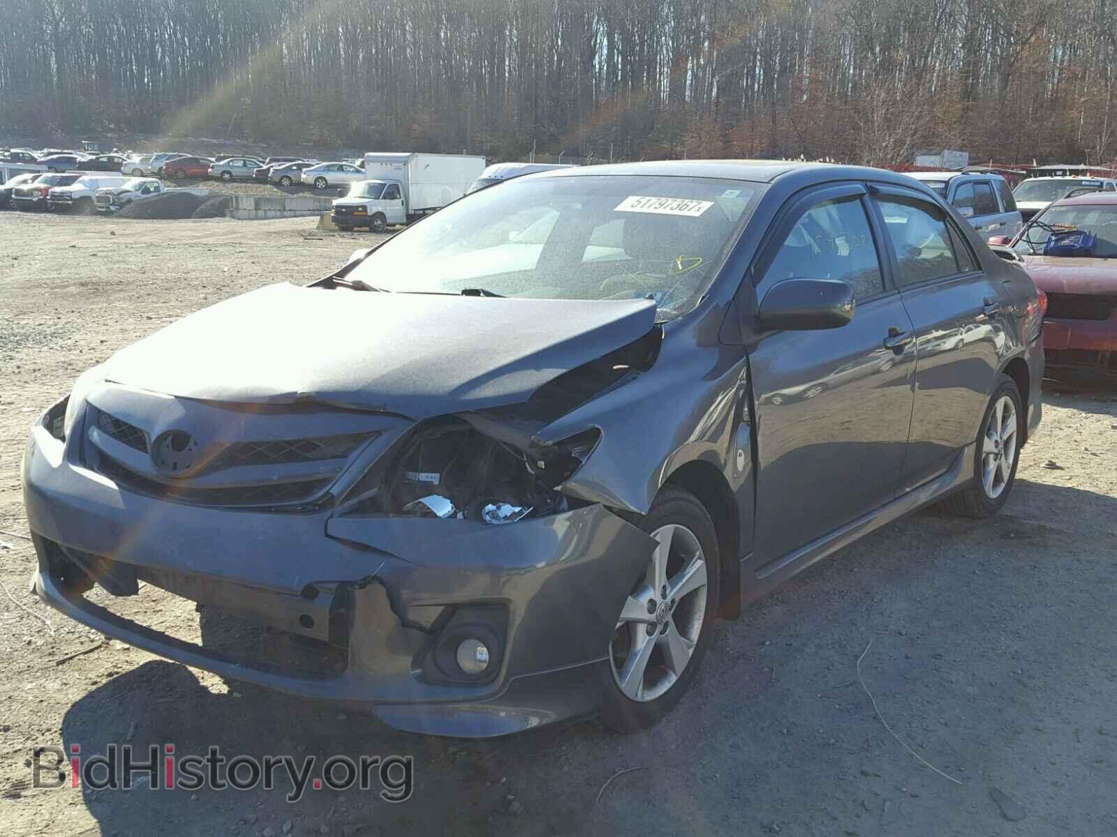 2012 TOYOTA COROLLA BA - VIN: 2T1BU4EE6CC864778 - Фото 2
