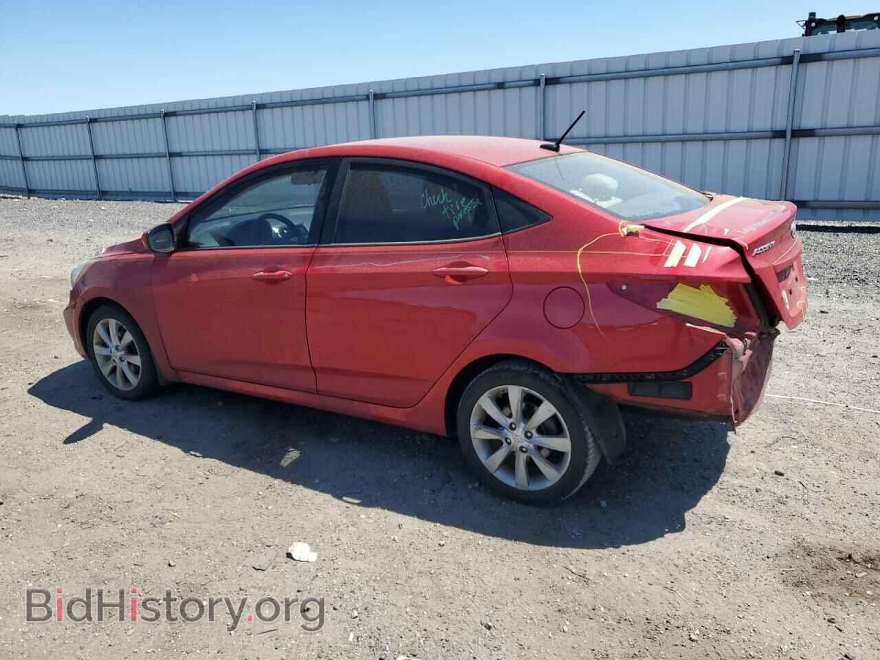 2013 HYUNDAI ACCENT - VIN: KMHCU4AE8DU419310 - Фото 2