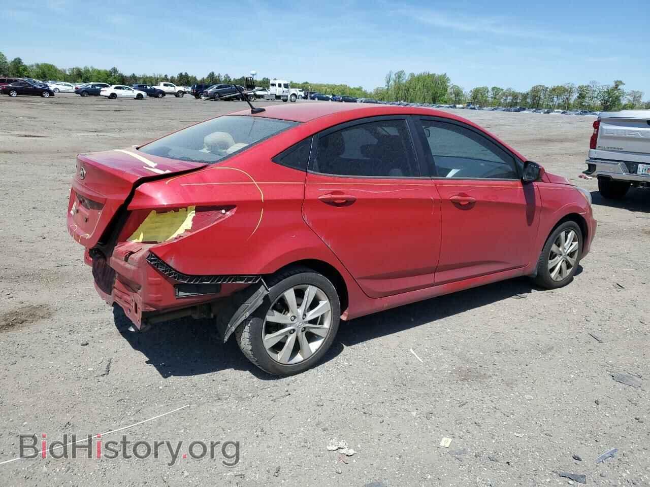 2013 HYUNDAI ACCENT - VIN: KMHCU4AE8DU419310 - Фото 3