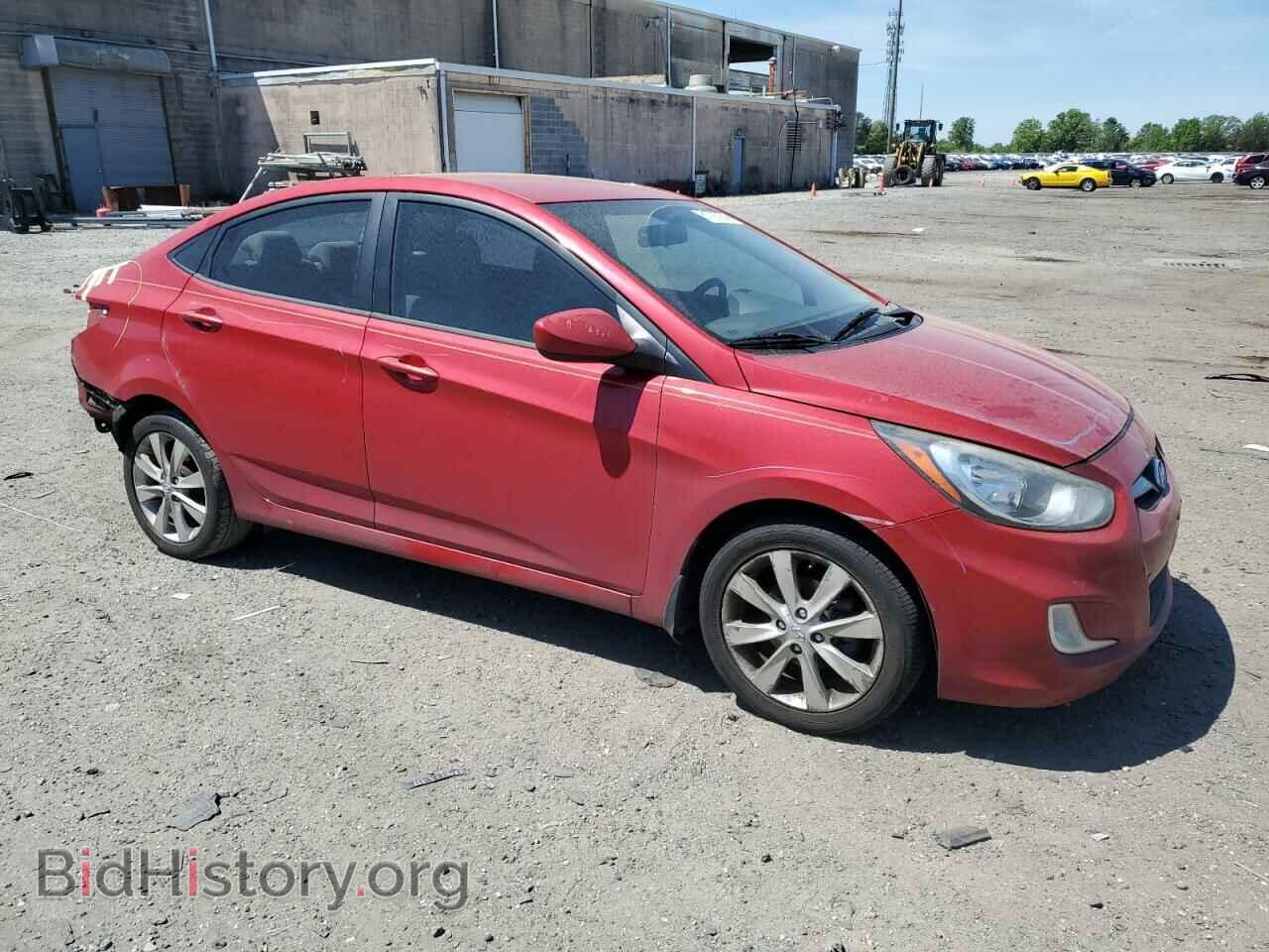 2013 HYUNDAI ACCENT - VIN: KMHCU4AE8DU419310 - Фото 4