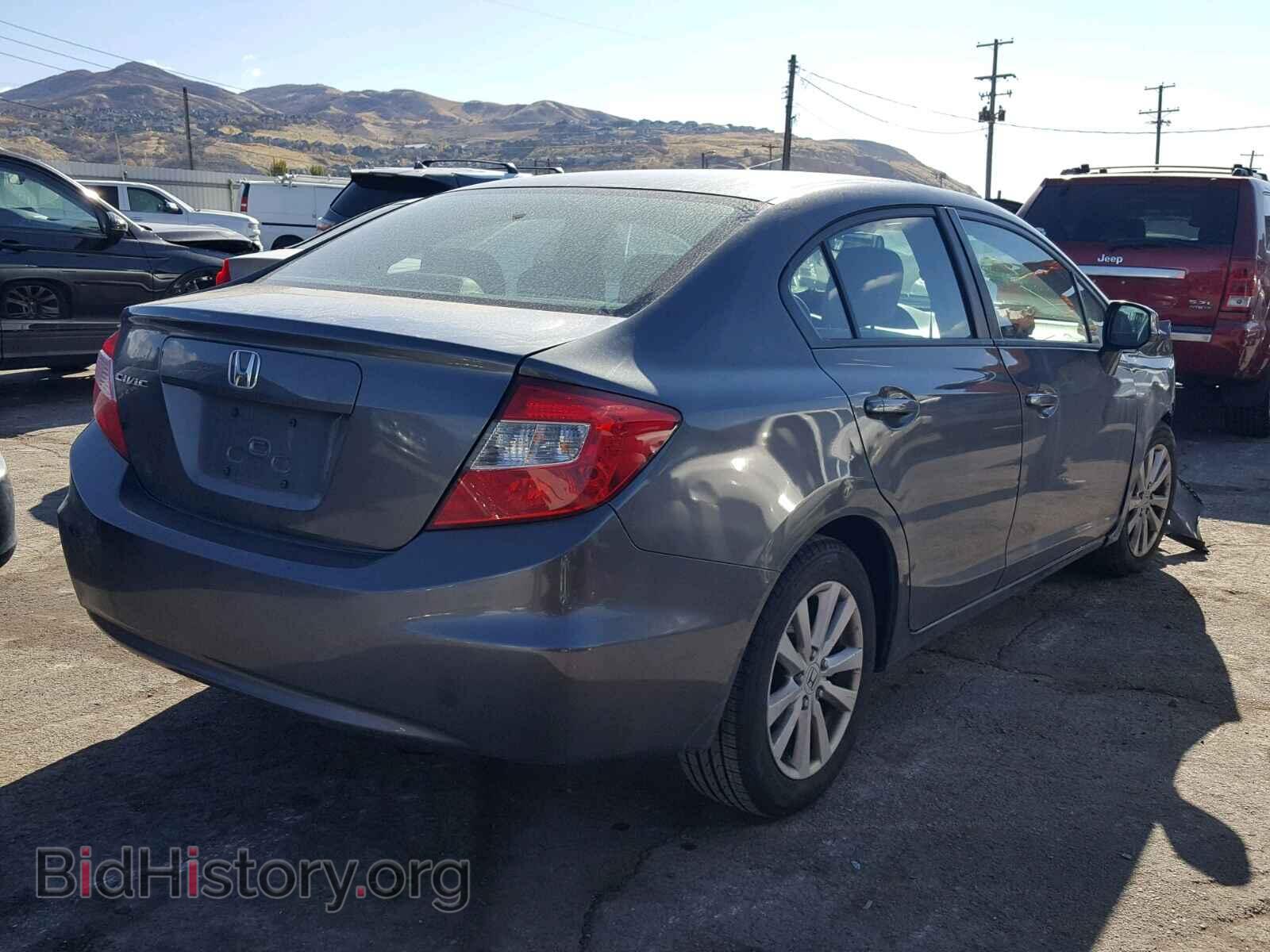 2012 HONDA CIVIC - VIN: 2HGFB2F91CH518836 - Фото 4
