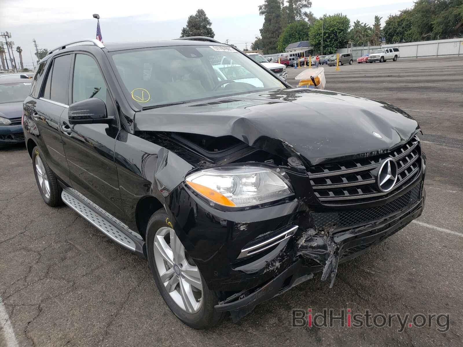 Photo 4JGDA5JB0EA377453 - MERCEDES-BENZ M-CLASS 2014