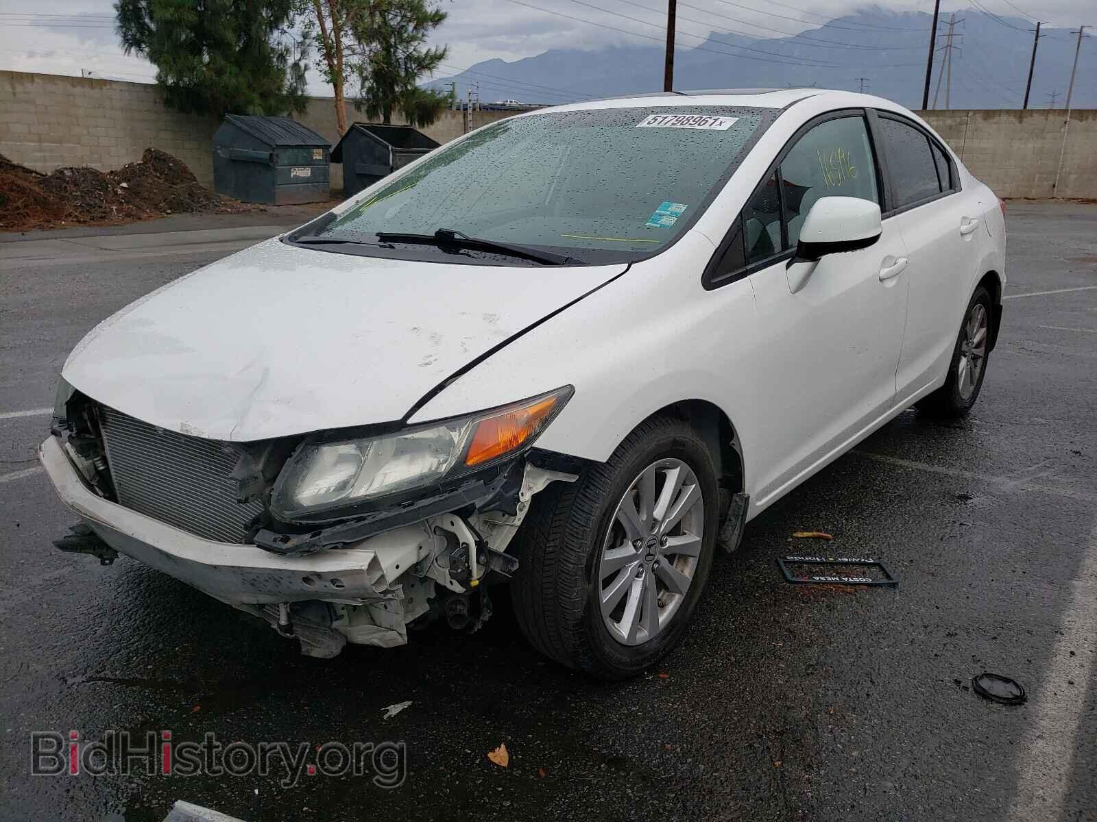 2012 HONDA CIVIC - VIN: 19XFB2F88CE311040 - Фото 2