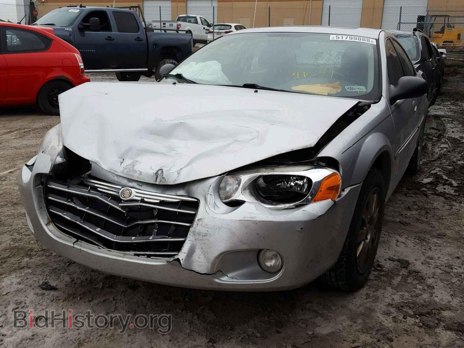 2004 CHRYSLER SEBRING - VIN: 1C3EL66R44N410836 - Photo 2