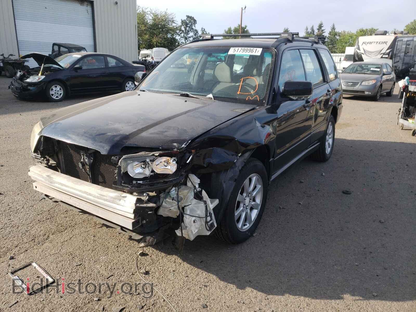 2007 SUBARU FORESTER - VIN: JF1SG65637H716008 - Фото 2