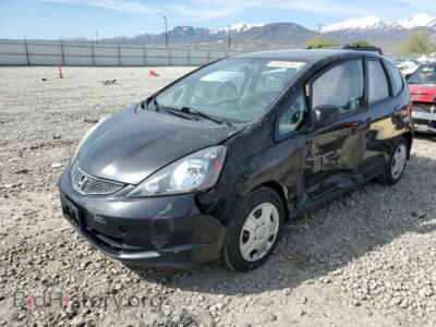 2013 Honda FIT, black — VIN JHMGE8H31DC059753, Copart