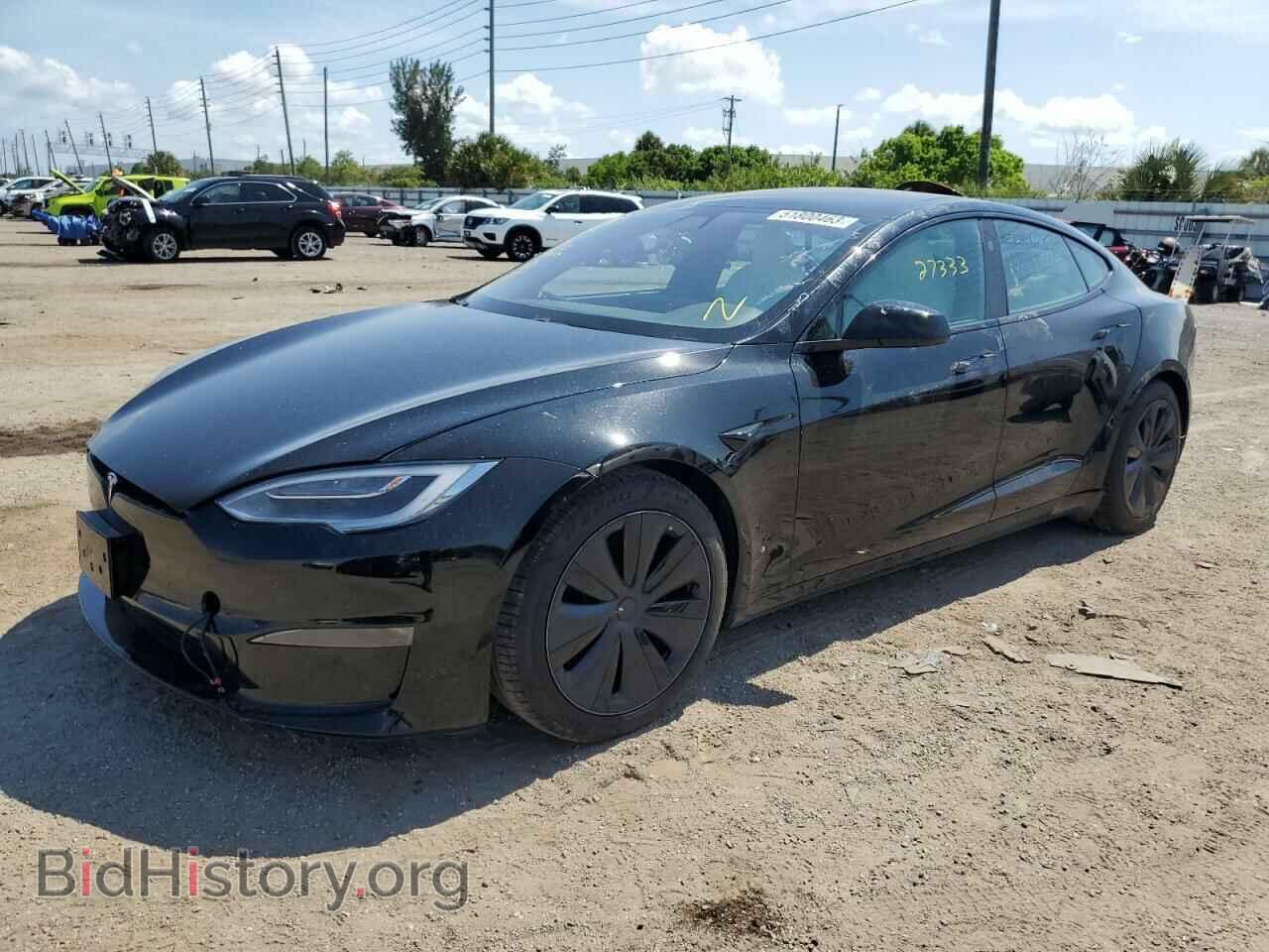 Photo 5YJSA1E54MF453478 - TESLA MODEL S 2021
