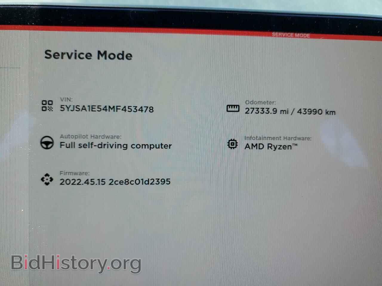 2021 TESLA MODEL S - VIN: 5YJSA1E54MF453478 - Photo 9