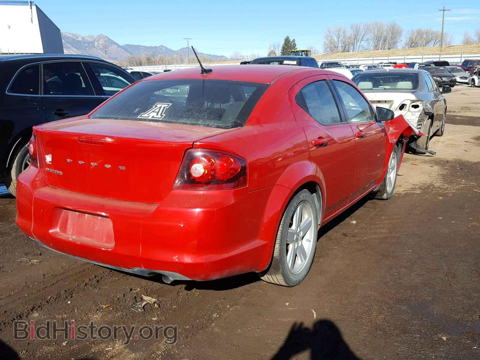 2013 DODGE AVENGER - VIN: 1C3CDZAB1DN646151 - Фото 4