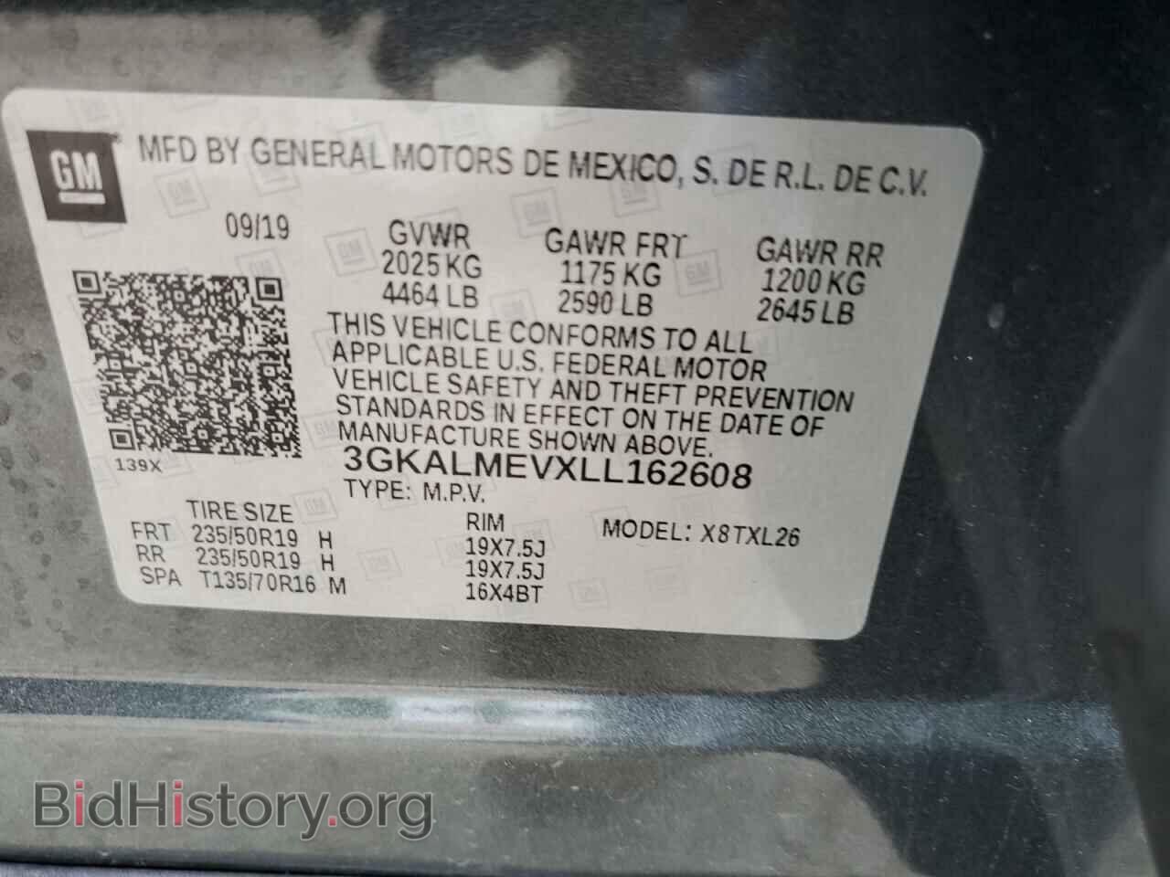 2020 GMC TERRAIN - VIN: 3GKALMEVXLL162608 - Фото 14