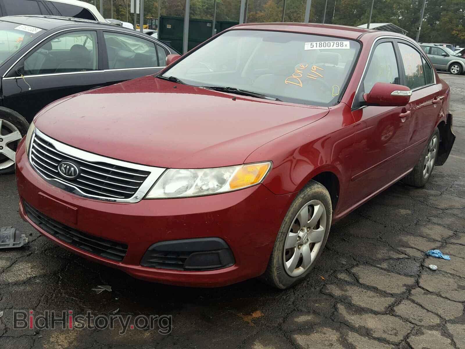 2009 KIA OPTIMA - VIN: KNAGE228595321138 - Фото 2