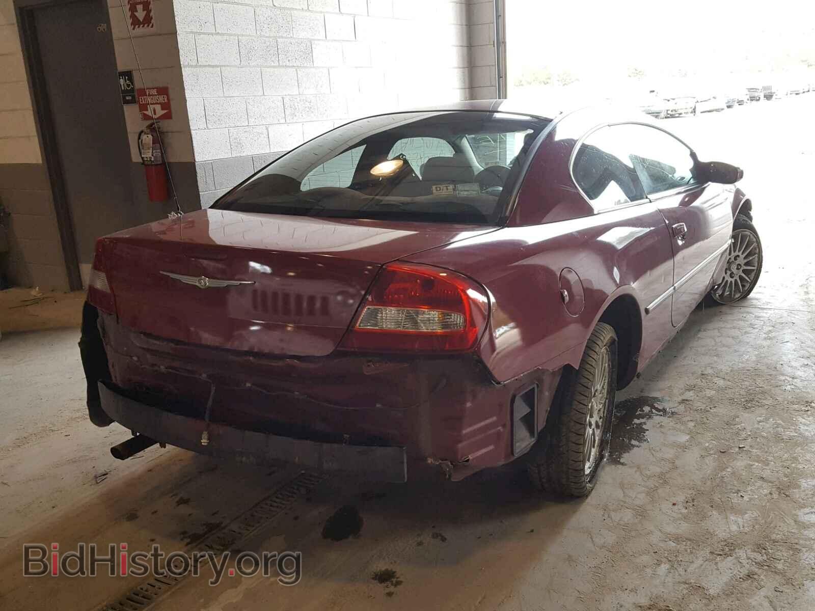 2004 CHRYSLER SEBRING - VIN: 4C3AG52H24E151675 - Фото 4
