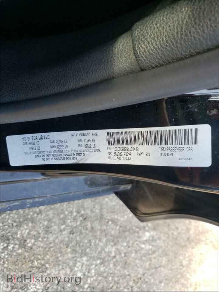 2016 CHRYSLER 200 - VIN: 1C3CCCAB2GN192402 - Фото 10