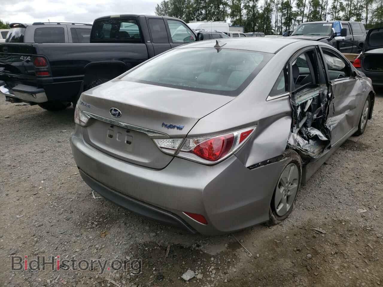 2012 HYUNDAI SONATA - VIN: KMHEC4A43CA030478 - Фото 4