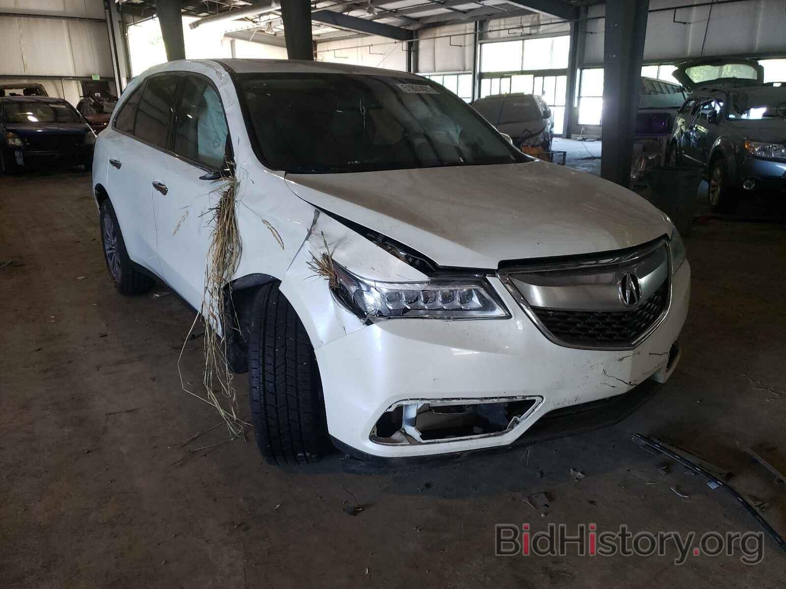 Фотография 5FRYD4H47EB038726 - ACURA MDX 2014