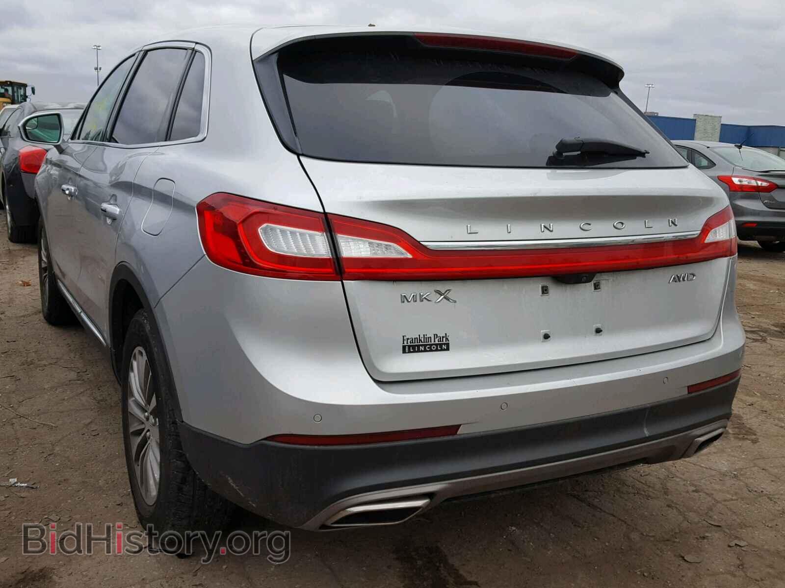 2016 LINCOLN MKX SELECT - VIN: 2LMTJ8KR6GBL25460 - Фото 3