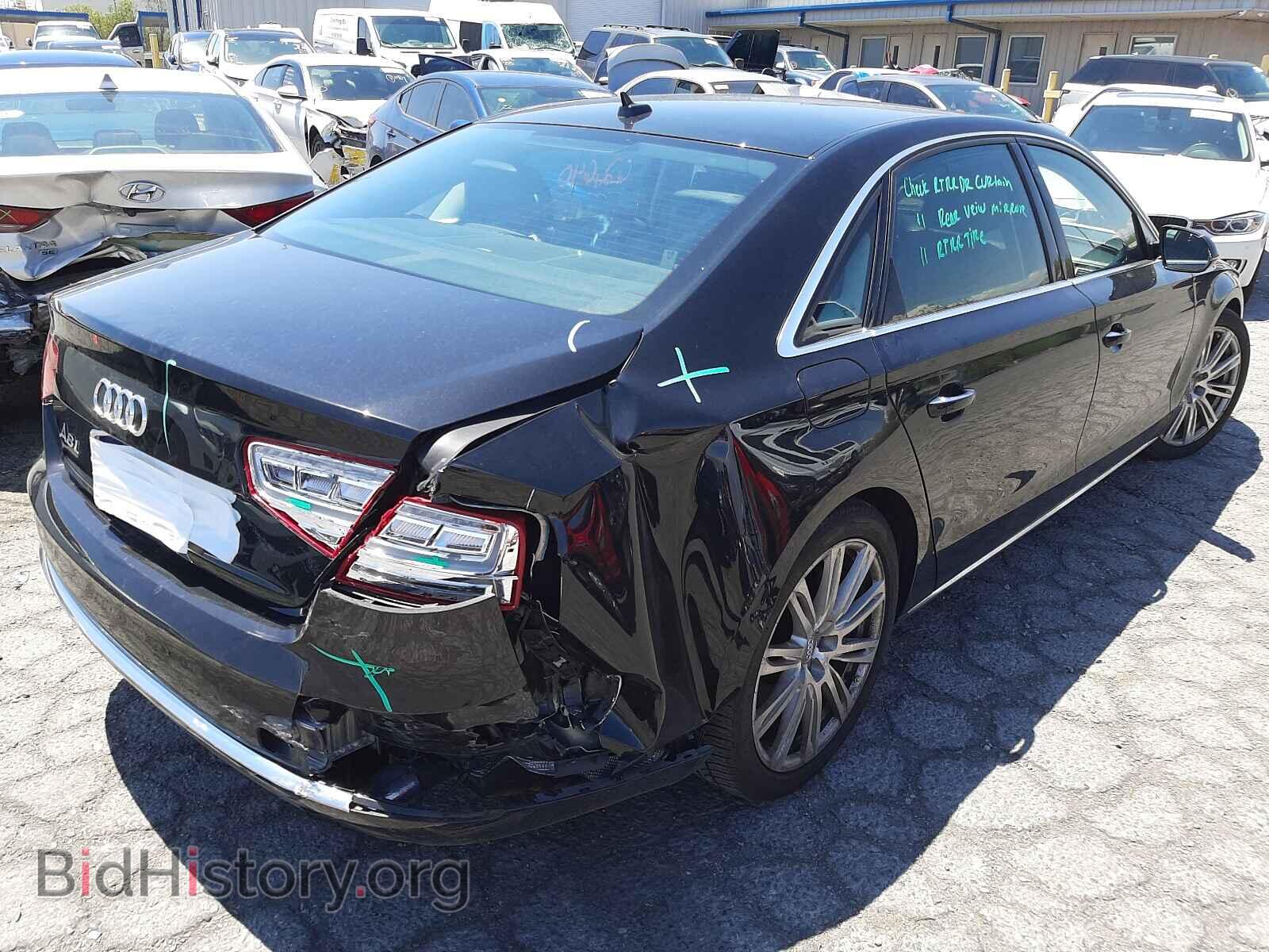 2013 AUDI A8 - VIN: WAURGAFD1DN007371 - Фото 4