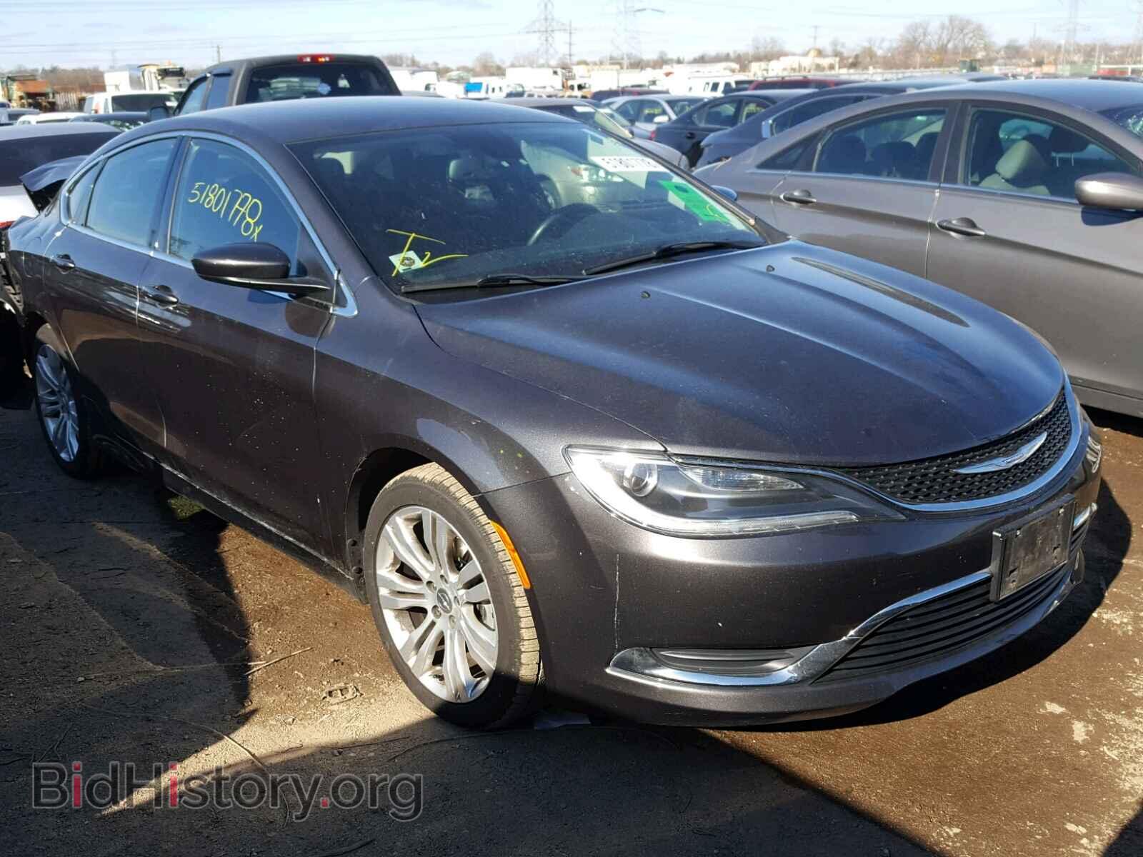 Фотография 1C3CCCAB4FN655560 - CHRYSLER 200 2015