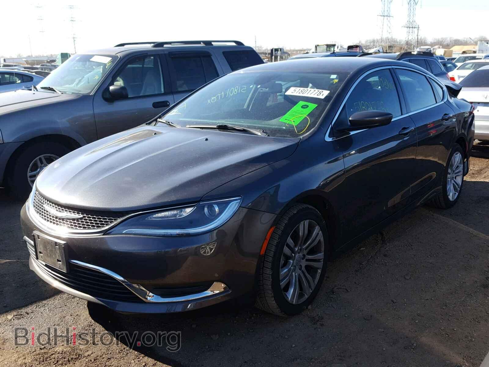 2015 CHRYSLER 200 - VIN: 1C3CCCAB4FN655560 - Фото 2