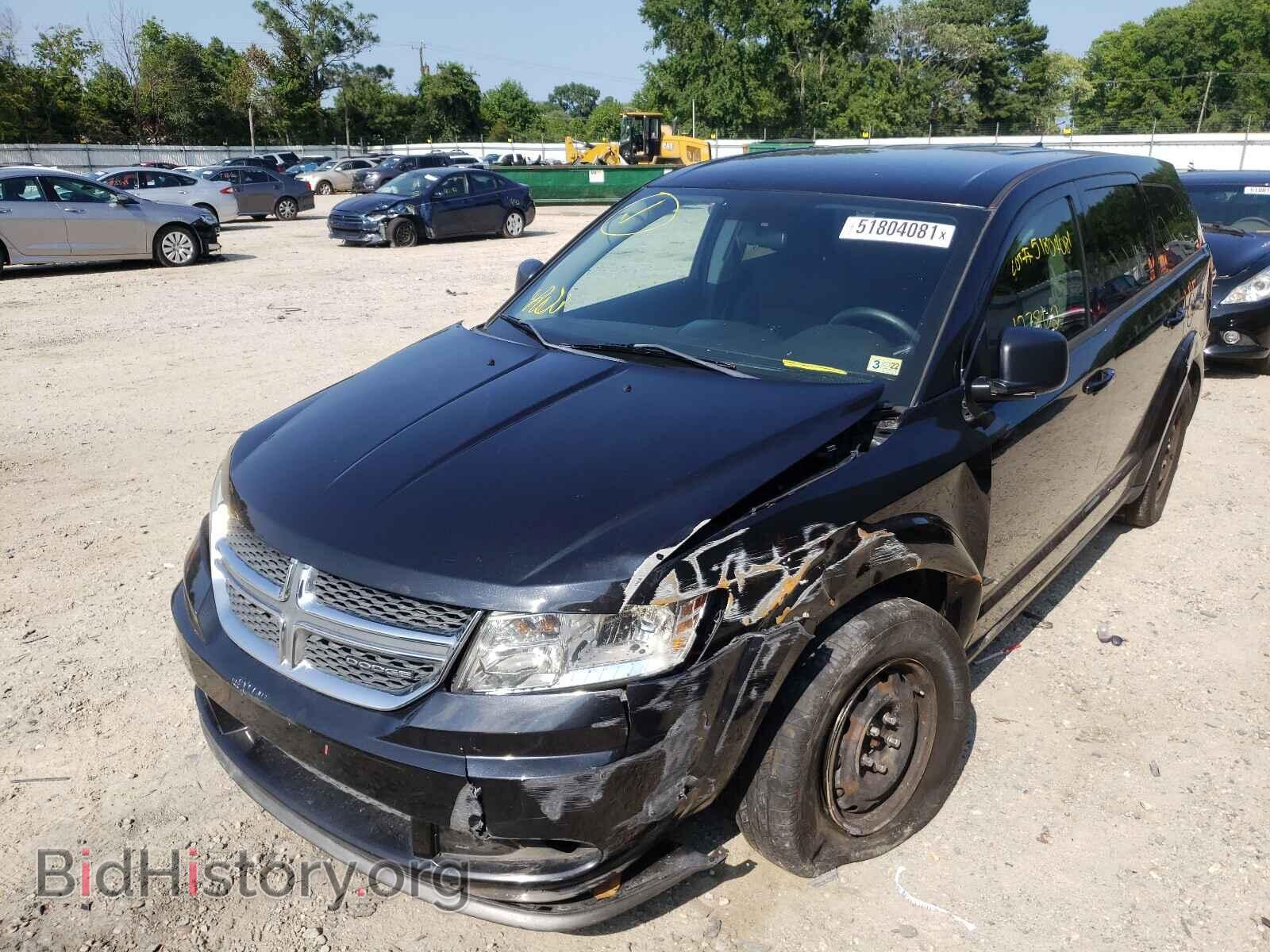 2012 DODGE JOURNEY - VIN: 3C4PDCAB6CT144230 - Фото 2