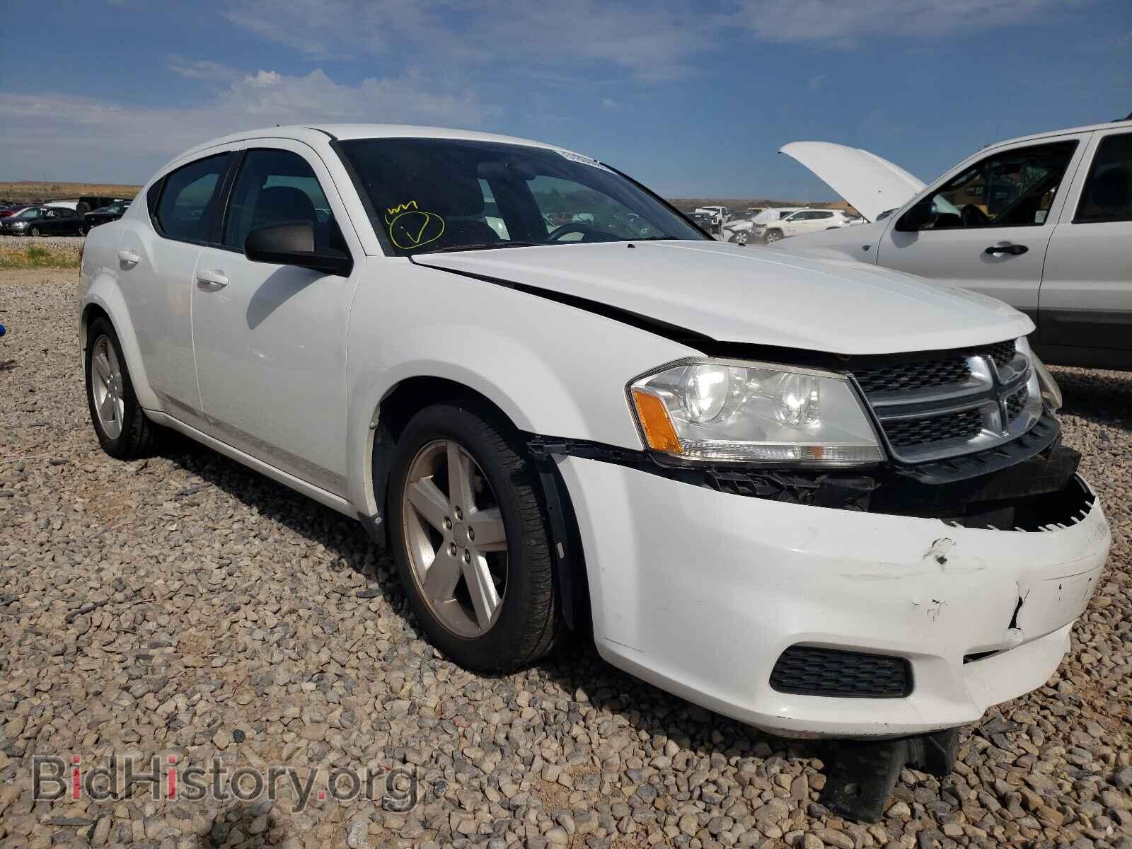 Фотография 1C3CDZAB1DN636669 - DODGE AVENGER 2013