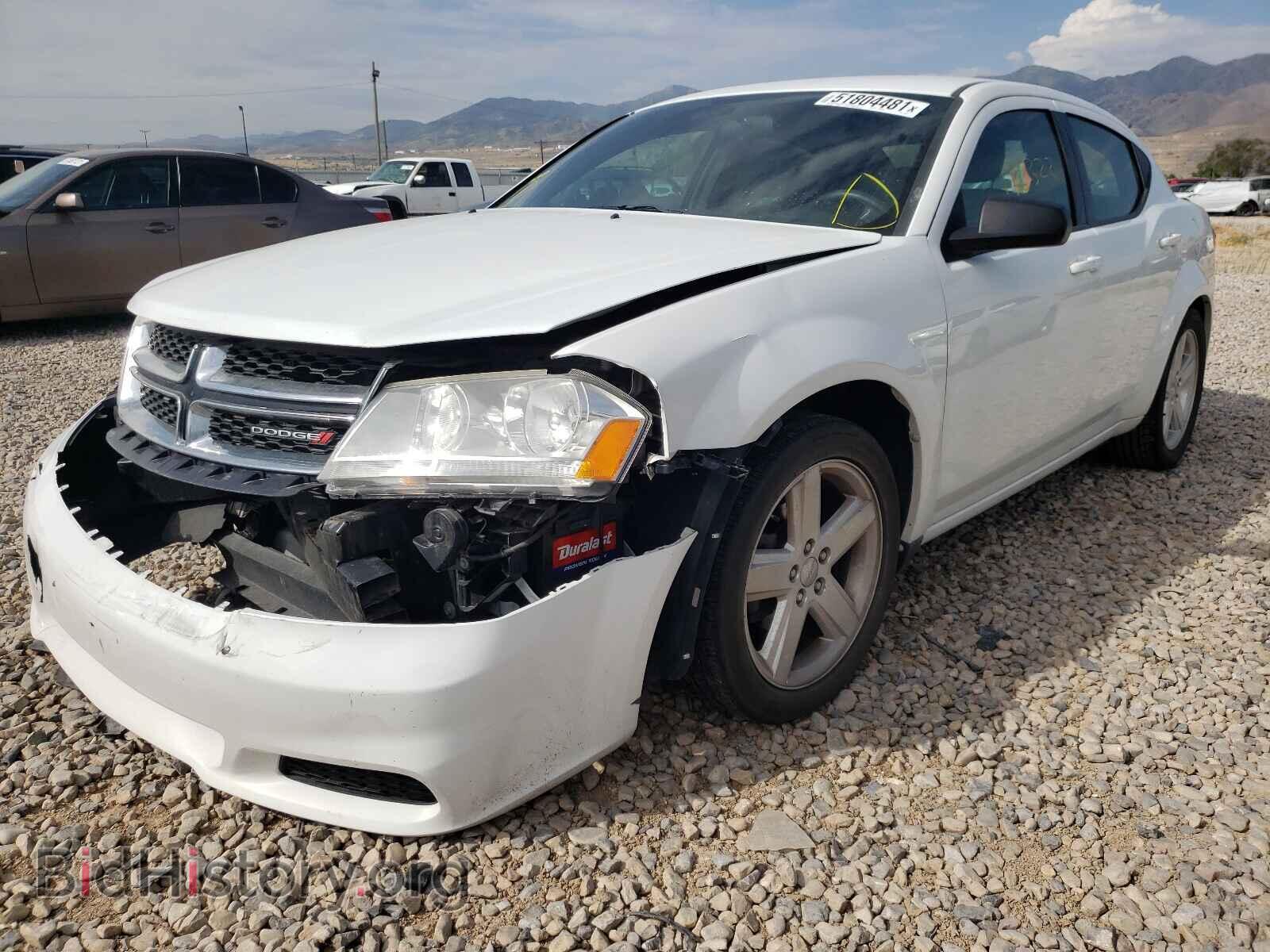 2013 DODGE AVENGER - VIN: 1C3CDZAB1DN636669 - Photo 2