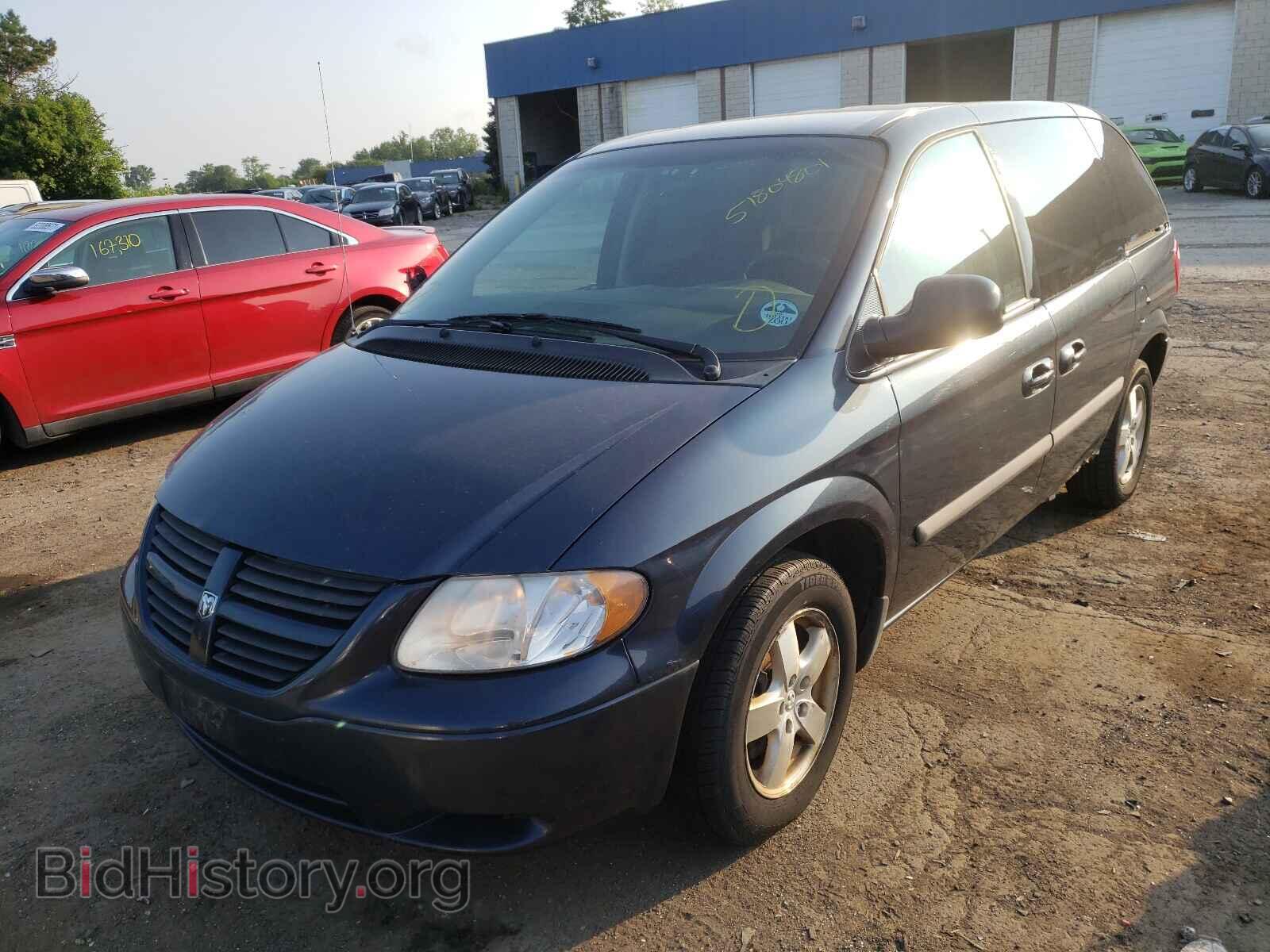 2007 DODGE CARAVAN - VIN: 1D4GP45RX7B199598 - Фото 2