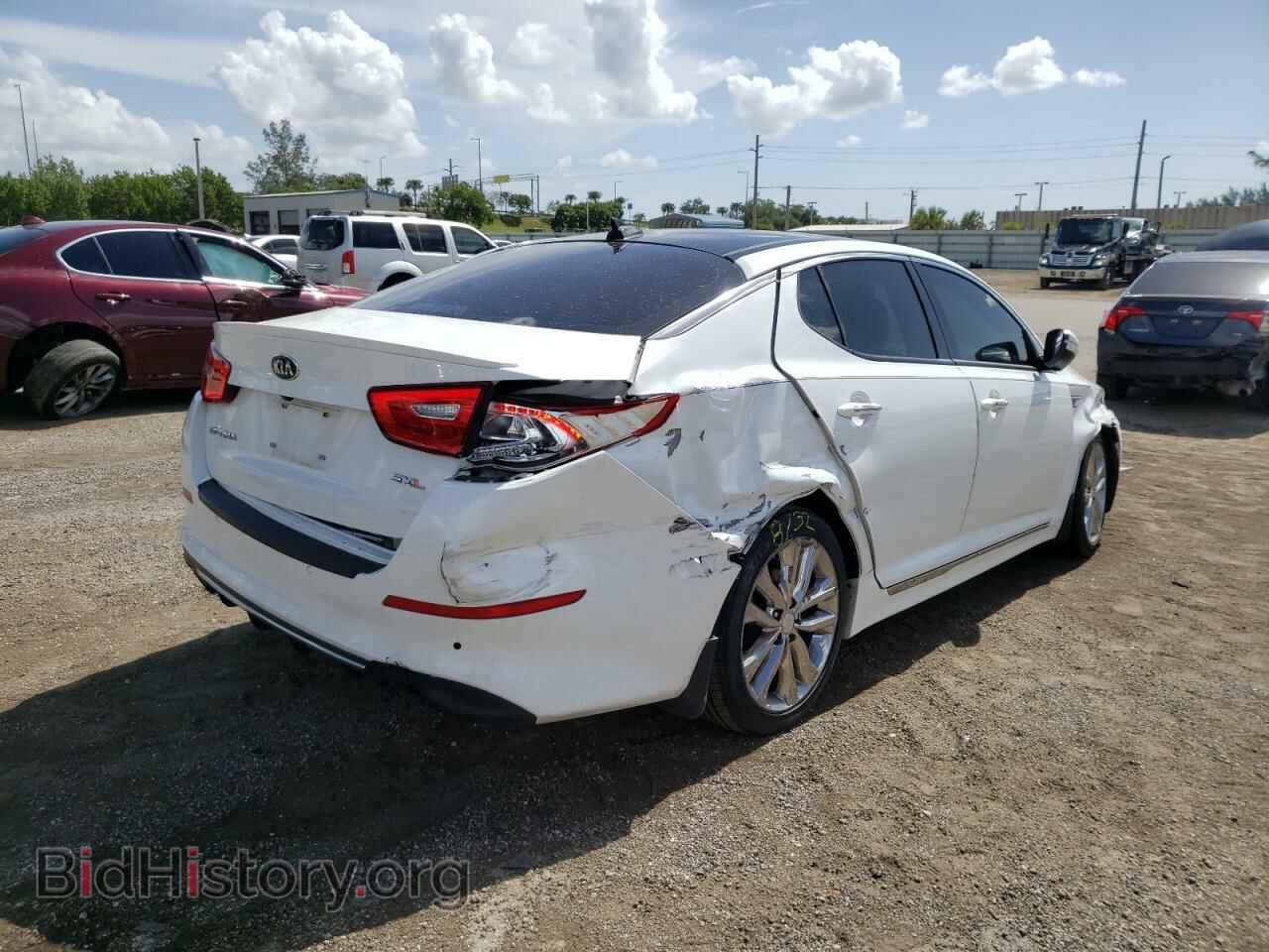 2015 KIA OPTIMA - VIN: 5XXGR4A62FG379184 - Photo 4