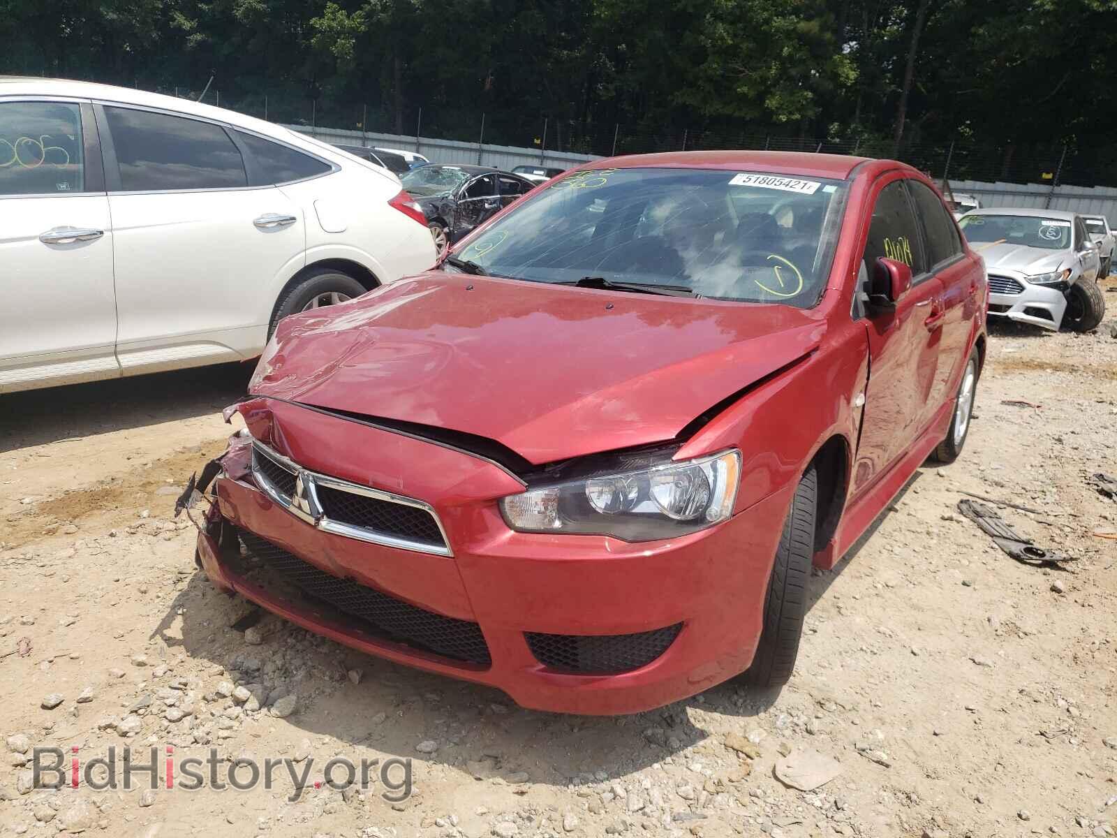 2014 MITSUBISHI LANCER - VIN: JA32U2FU6EU020464 - Фото 2