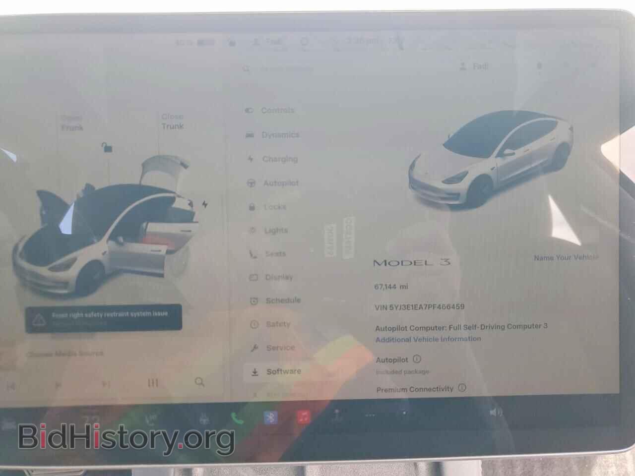 2023 TESLA MODEL 3 - VIN: 5YJ3E1EA7PF466459 - Photo 9