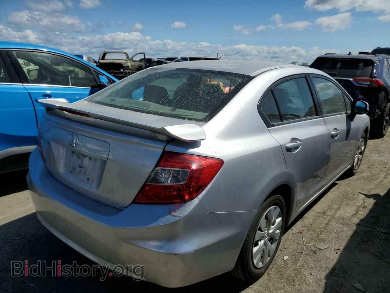 2012 HONDA CIVIC - VIN: 19XFB2F54CE310389 - Фото 3
